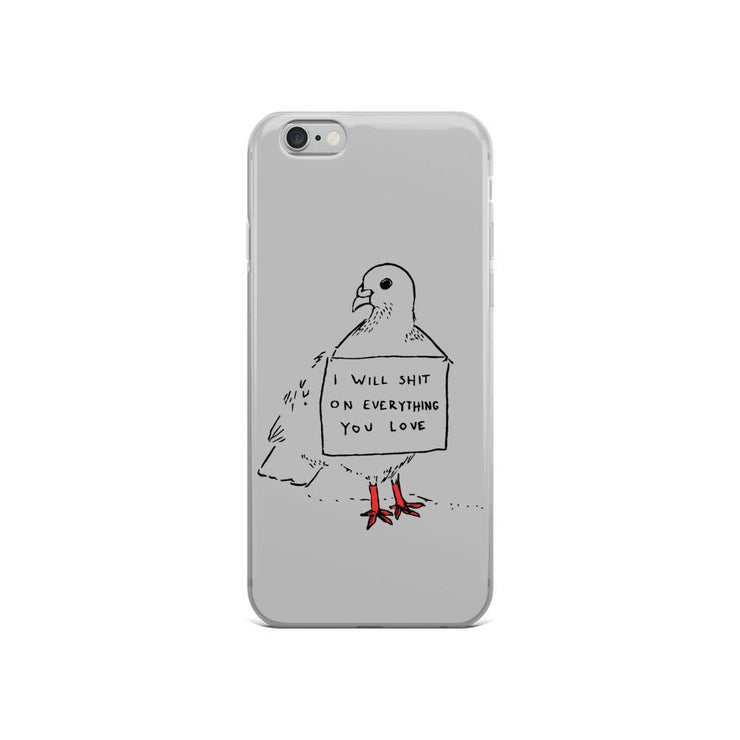 Limited Edition Rude Pigeon iPhone Case From Top Tattoo Artists  Love Your Mom  iPhone 6/6s  