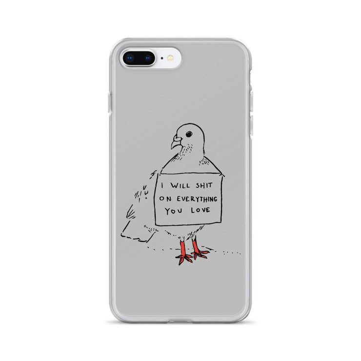 Limited Edition Rude Pigeon iPhone Case From Top Tattoo Artists  Love Your Mom  iPhone 7 Plus/8 Plus  