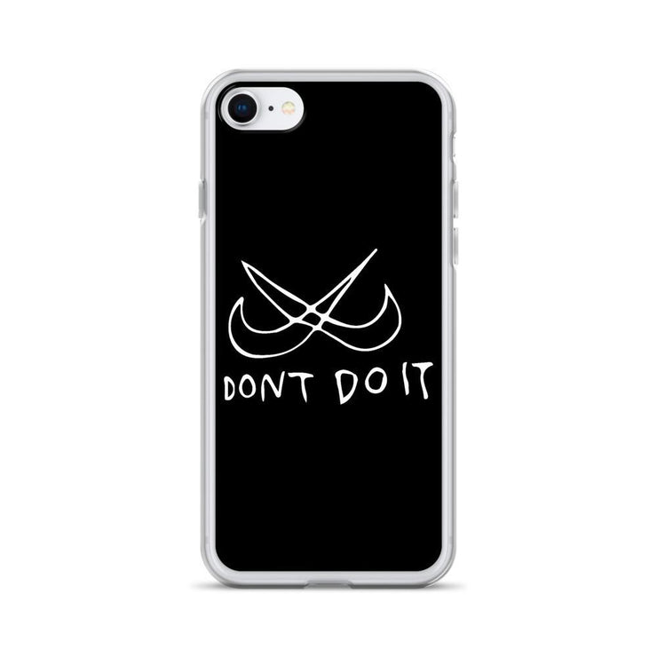 Limited Edition don't do it iPhone Case From Top Tattoo Artists  Love Your Mom  iPhone 7/8  