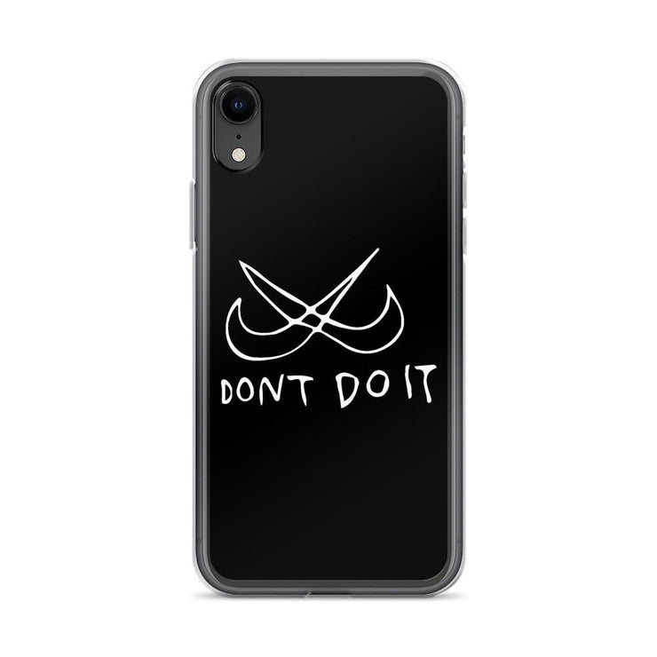 Limited Edition don't do it iPhone Case From Top Tattoo Artists  Love Your Mom  iPhone XR  