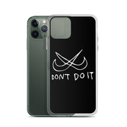 Limited Edition don't do it iPhone Case From Top Tattoo Artists  Love Your Mom    