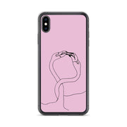 Limited Edition pink flamingo love iPhone Case From Top Tattoo Artists  Love Your Mom iPhone XS Max  