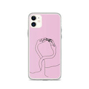 Limited Edition pink flamingo love iPhone Case From Top Tattoo Artists  Love Your Mom  iPhone 11  