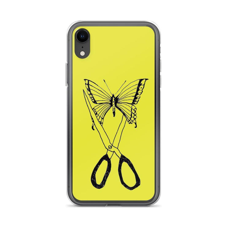 Limited Edition yellow Butterfly iPhone Case From Top Tattoo Artists  Love Your Mom  iPhone XR  