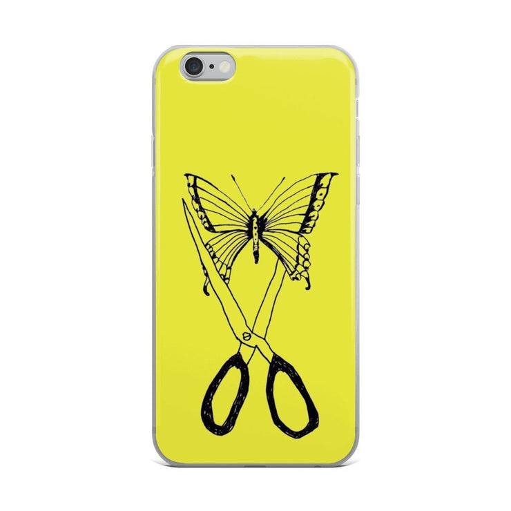 Limited Edition yellow Butterfly iPhone Case From Top Tattoo Artists  Love Your Mom  iPhone 6 Plus/6s Plus  