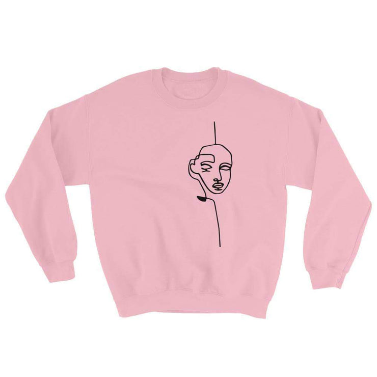 Limited edition Sweatshirt by tattoo artist Xlautte  Love Your Mom  Light Pink S 