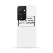 Mental Health Phone Case Phone Case wc-fulfillment Samsung Galaxy S21 Ultra  