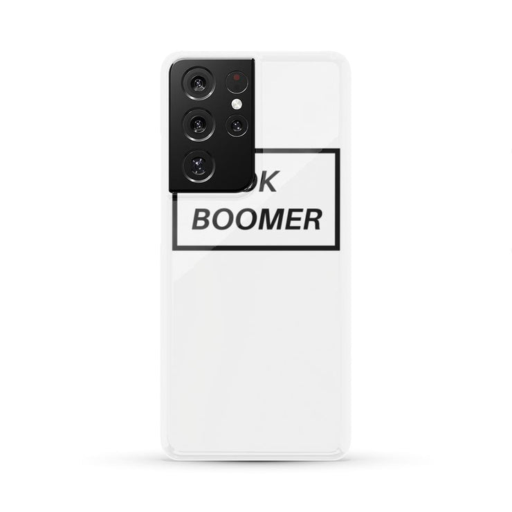 OK BOOMER phone case Phone Case wc-fulfillment Samsung Galaxy S21 Ultra  