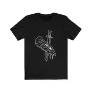Pepperoni T-shirt by Tattoo artist Auto Christ T-Shirt Printify Black XS 