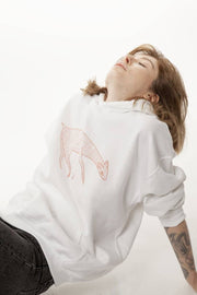 RED RUN Unisex Sweatshirt BY TATTOO ARTIST BEYON WREN MOOR  Love Your Mom    