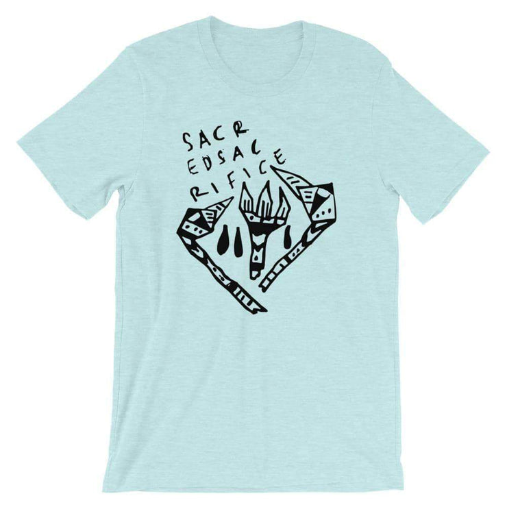 RR Short-Sleeve Unisex T-Shirt by Tattoo artist Framacho  Love Your Mom  Heather Prism Ice Blue XS 