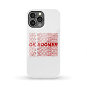 Red ok boomer phone case Phone Case wc-fulfillment iPhone 13 Pro Max  