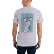 Roses Short-Sleeve Unisex T-Shirt by Tattoo Artist Dane Nicklas  Love Your Mom  Heather Grey XS 
