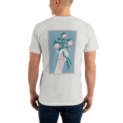 Roses Short-Sleeve Unisex T-Shirt by Tattoo Artist Dane Nicklas  Love Your Mom  New Silver XS 