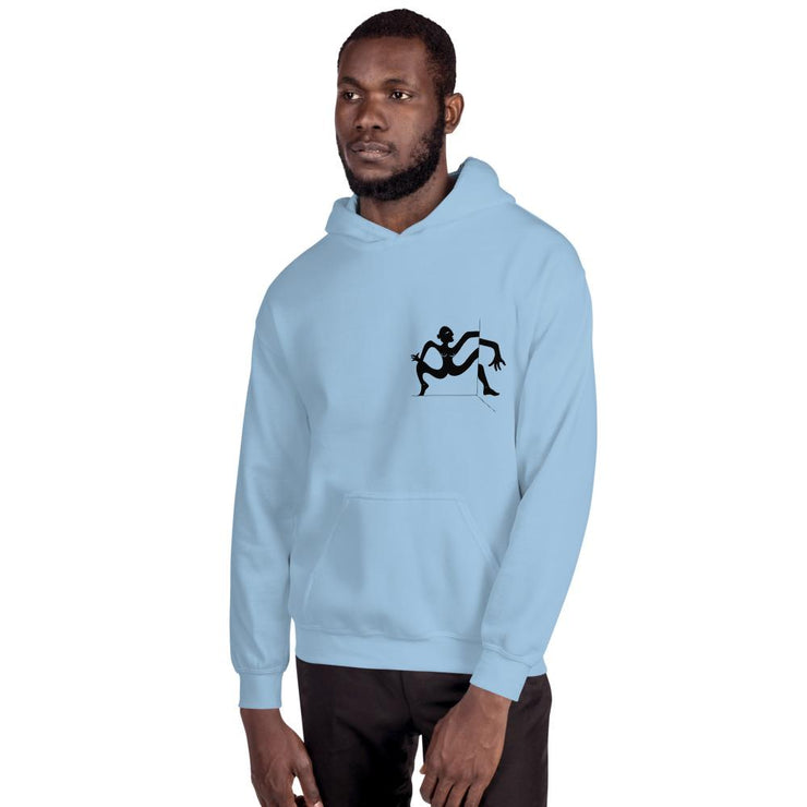Shadow Unisex Hoodie by Tattoo artist Sophie Lee  Love Your Mom  Light Blue S 