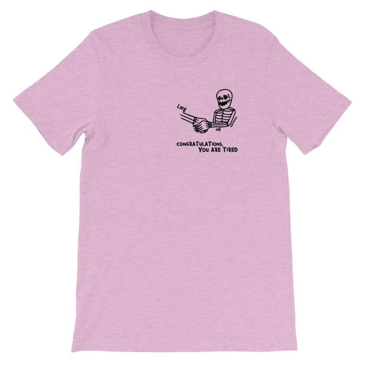Short-Sleeve Unisex T-Shirt by Tattoo artist Kazisvet  Love Your Mom  Heather Prism Lilac XS 