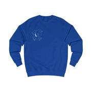 Skater Sweatshirt by Tattoo artist Auto Christ Sweatshirt Printify Royal Blue S 