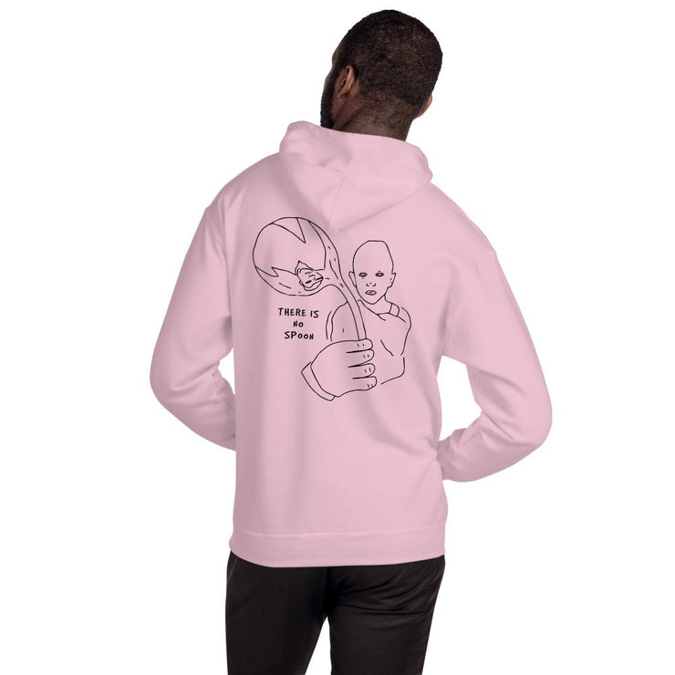 Spoon Unisex Sweatshirt by Tattoo Artists Trash Todd  Love Your Mom  Light Pink S 