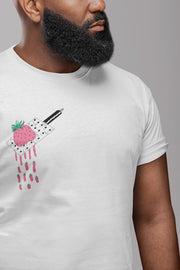 Strawberry Short-Sleeve Unisex T-Shirt by Tattoo Artist Dane Nicklas  Love Your Mom    