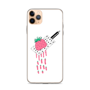 Strawberry iPhone Case by tattoo artist auto christ  Love Your Mom  iPhone 11 Pro Max  