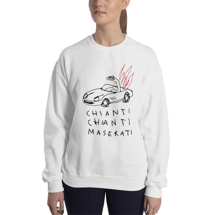 This Guy Unisex Sweatshirt by Bowser Tattoos  Love Your Mom  White S 