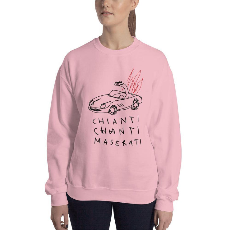 This Guy Unisex Sweatshirt by Bowser Tattoos  Love Your Mom  Light Pink S 