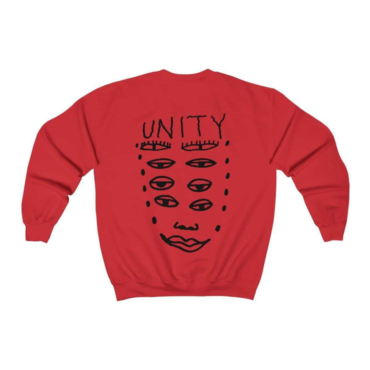 Unity by Sweatshirt Tattoo artist Framacho Sweatshirt Printify Red S 