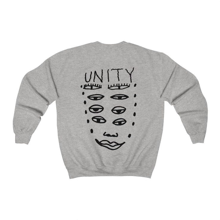 Unity by Sweatshirt Tattoo artist Framacho Sweatshirt Printify Ash S 