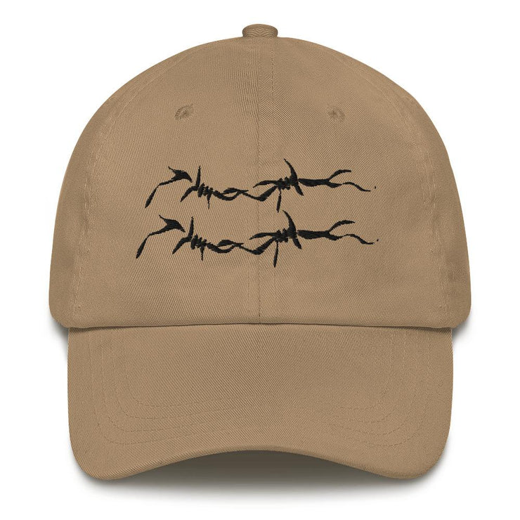 Wires Dad hat  Love Your Mom  Khaki  