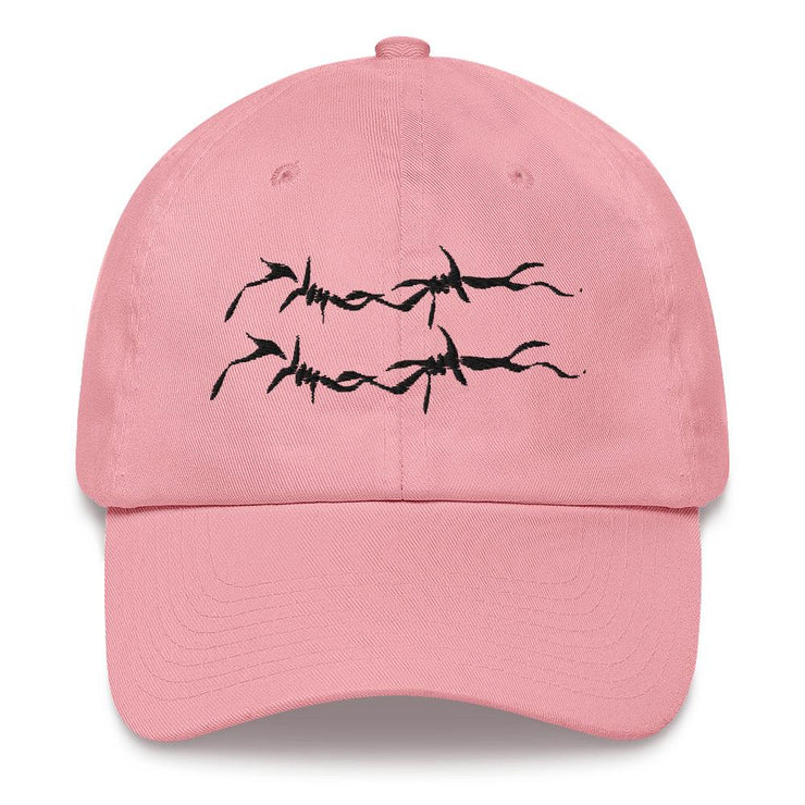 Wires Dad hat  Love Your Mom  Pink  