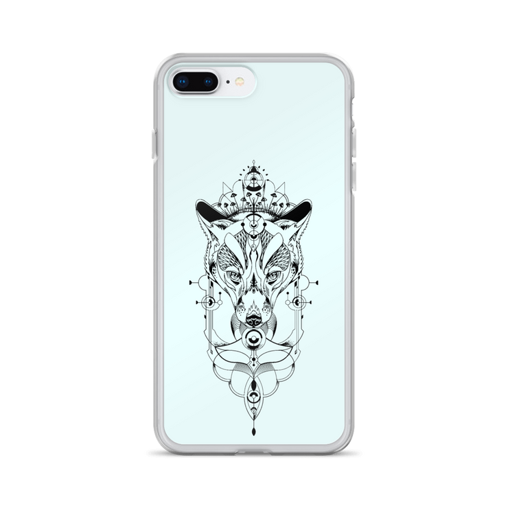 Wolf iPhone Case by top Tattoo artist!  Love Your Mom  iPhone 7 Plus/8 Plus  