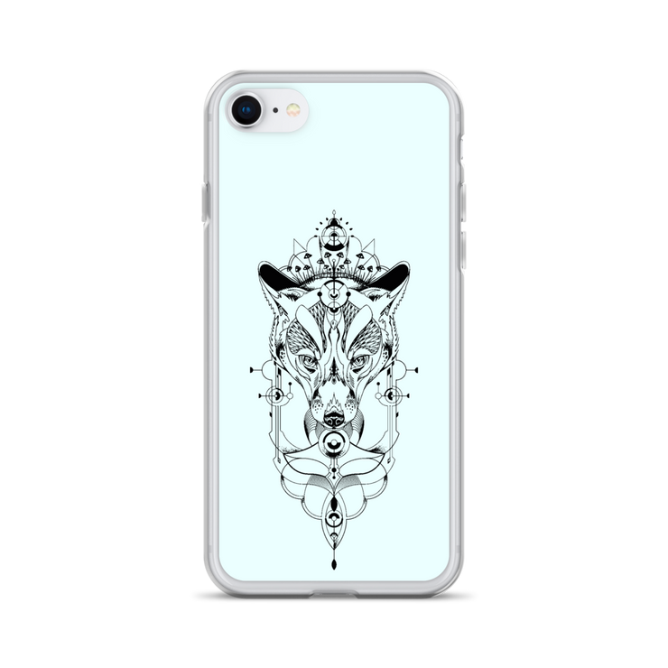 Wolf iPhone Case by top Tattoo artist!  Love Your Mom  iPhone 7/8  