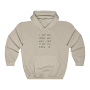 Copy of BLACK FRIDAY SPECIAL - HOODIE BY TATTOO ARTIST gekkku Hoodie Printify Sand S 