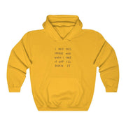 Copy of BLACK FRIDAY SPECIAL - HOODIE BY TATTOO ARTIST gekkku Hoodie Printify Gold S 