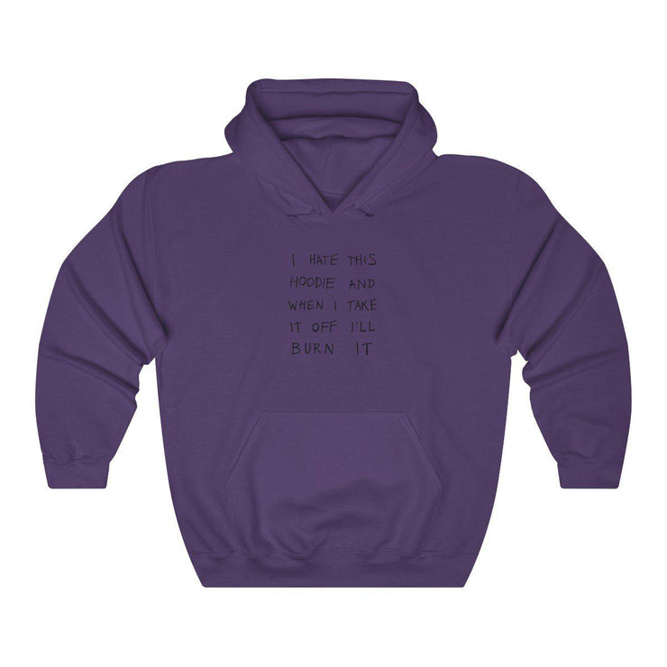 Copy of BLACK FRIDAY SPECIAL - HOODIE BY TATTOO ARTIST gekkku Hoodie Printify Purple S 