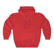 Copy of BLACK FRIDAY SPECIAL - HOODIE BY TATTOO ARTIST gekkku Hoodie Printify Red S 