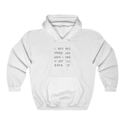 Copy of BLACK FRIDAY SPECIAL - HOODIE BY TATTOO ARTIST gekkku Hoodie Printify White S 