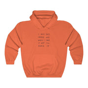 Copy of BLACK FRIDAY SPECIAL - HOODIE BY TATTOO ARTIST gekkku Hoodie Printify Safety Orange S 