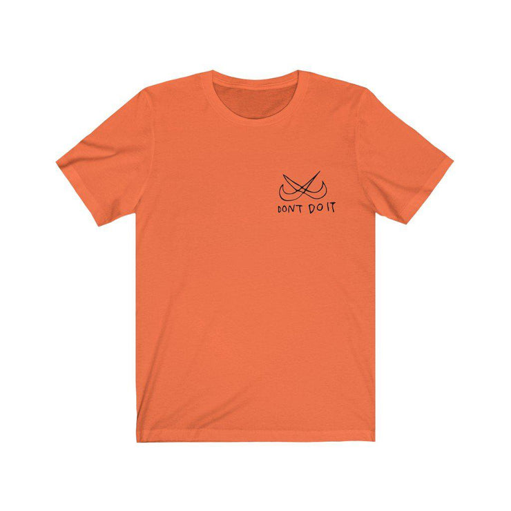 Copy of Don't do it T-shirt by Tattoo artist Auto Christ T-Shirt Printify Orange S 