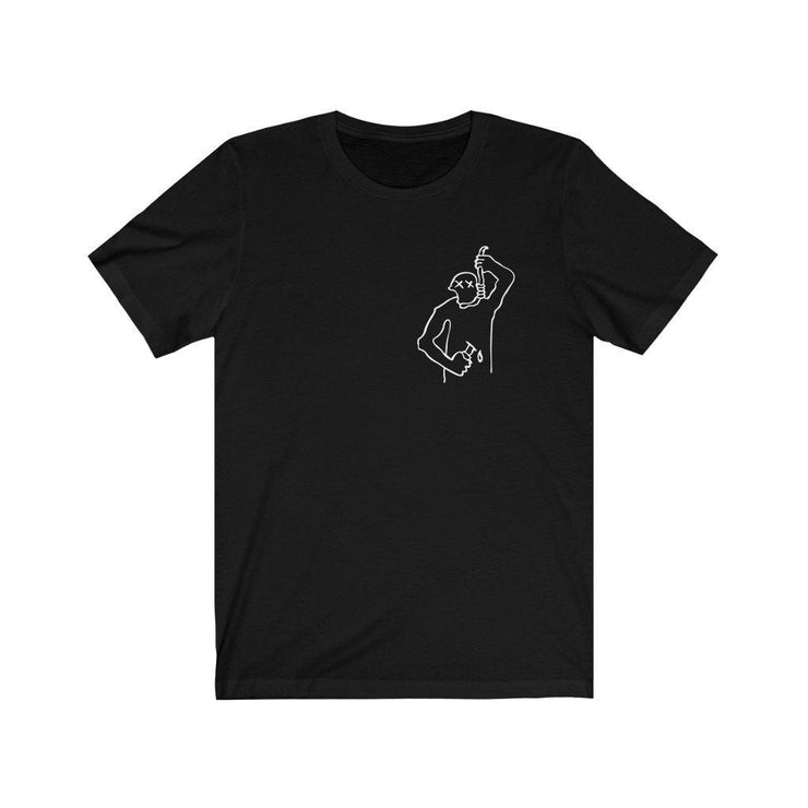 europ HitMe T-shirt by Tattoo artist Auto Christ T-Shirt Printify Black S 