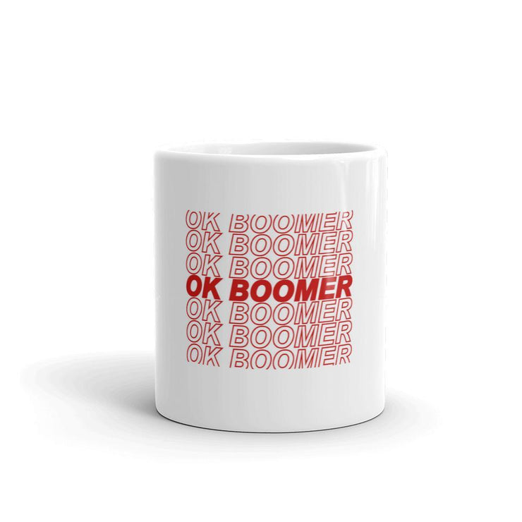 ok boomer coffee tea Mug, funny meme mugs.  Love Your Mom  11oz  