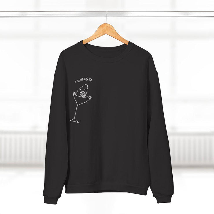 uerope CHAMPAGNE SWEATSHIRT BY TATTOO ARTIST AUTO CHRIST 2 Sweatshirt Printify   