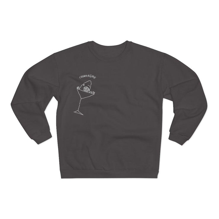 uerope CHAMPAGNE SWEATSHIRT BY TATTOO ARTIST AUTO CHRIST 2 Sweatshirt Printify XS Anthracite 