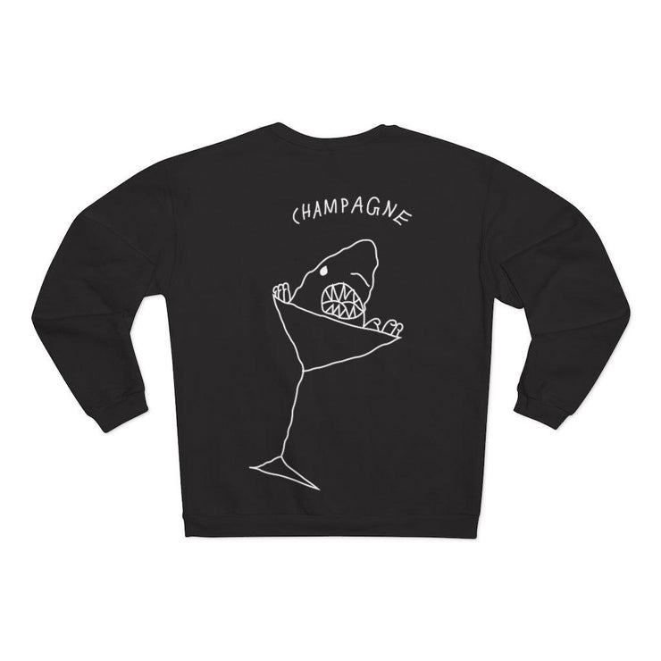 uerope CHAMPAGNE SWEATSHIRT BY TATTOO ARTIST AUTO CHRIST 2 Sweatshirt Printify   